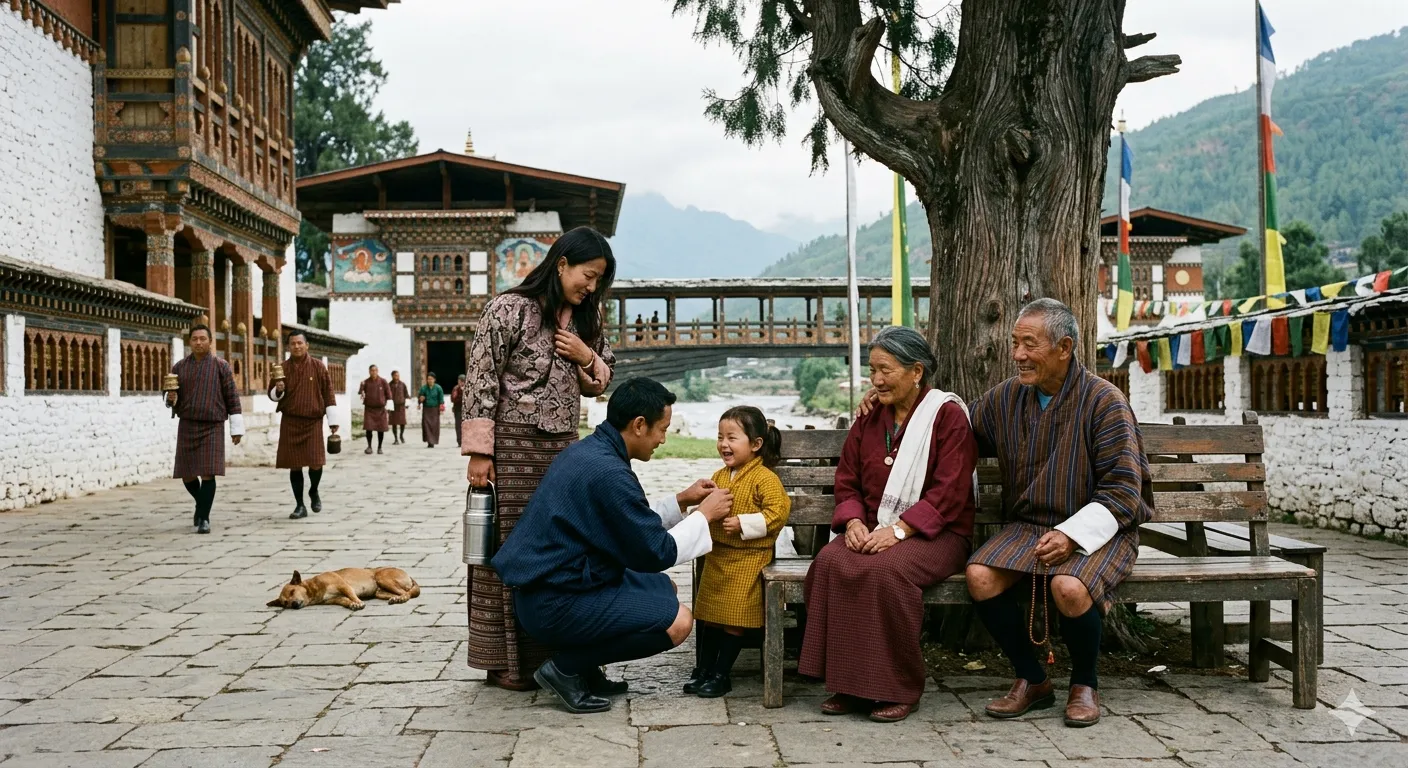 Bhutan with Family