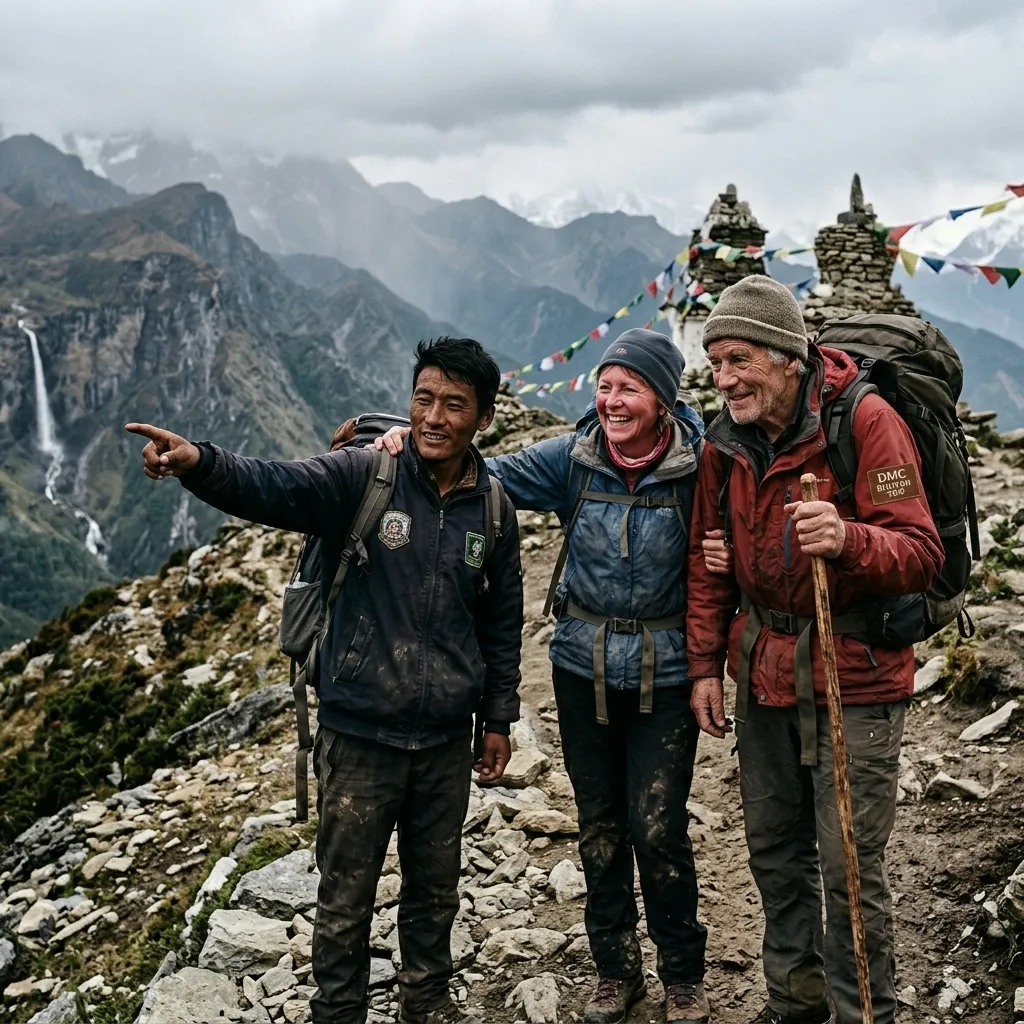 Trekking and hiking in Bhutan, DMC BHUTAN TRIP