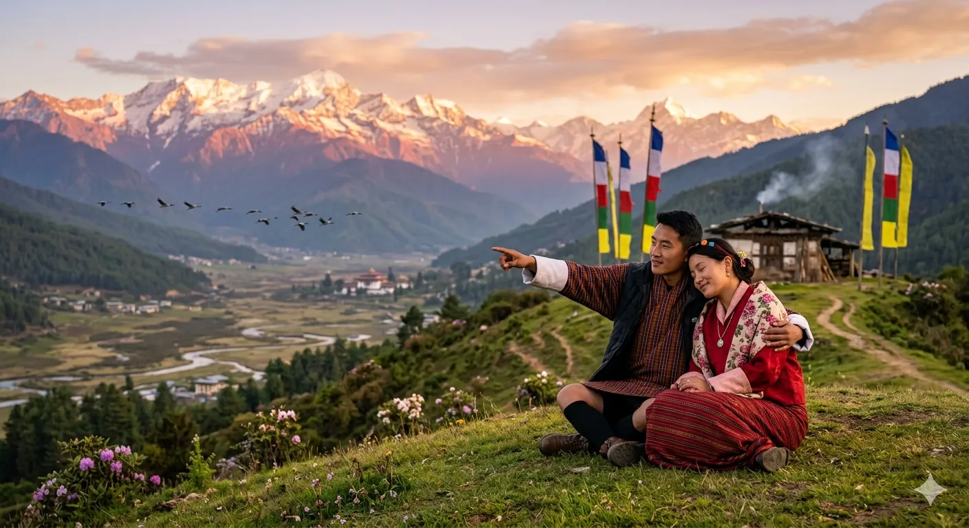 Honeymoon in the Himalayas