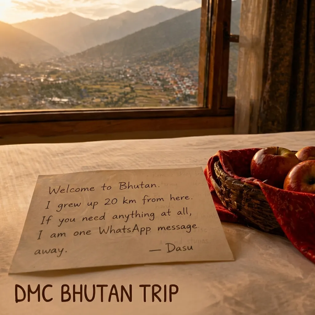 Booking with DMC Bhutan Trip